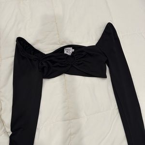 princess polly collan long sleeve top